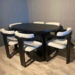 Ahşap T Masa Takımı (6 Kişilik)