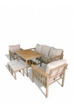 Balkon, Bahçe Takımı (5+1) - Görsel 3