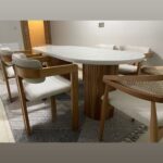 Gazel, Ahşap T Masa Takımı (6 Kişilik)