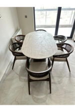 Gazel Masa Takımı (6 Kişilik) - Görsel 2