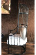 Kuş Kafesi Berjer Sandalye - Görsel 3