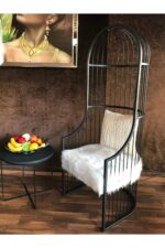 Kuş Kafesi Berjer Sandalye