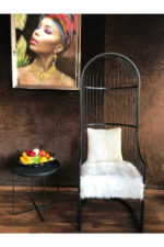 Kuş Kafesi Berjer Sandalye - Görsel 8