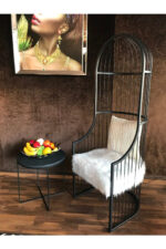 Kuş Kafesi Berjer Sandalye - Görsel 9