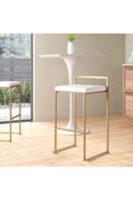 Sırtsız Mini Bar Sandalye - Görsel 4