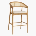 Ahşap gazel bar sandalyesi