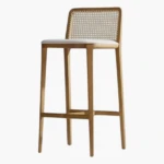 Marta ahşap bar sandalyesi