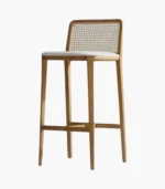 Marta ahşap bar sandalyesi