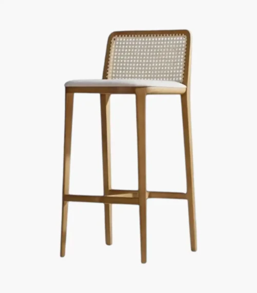 Marta ahşap bar sandalyesi