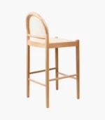 Merlin ahşap bar sandalyesi