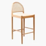 Merlin ahşap bar sandalyesi