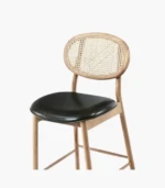 Miami ahşap bar sandalyesi