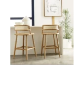 Venosa ahşap bar sandalyesi